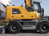 2017 Liebherr A914 Litronic wheel excavator, side profile view