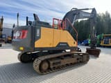 2017 Volvo EC300EL crawler excavator, rear three-quarter view