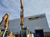 2015 Liebherr LH30 M material handler, front view