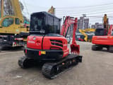 2021 Kubota KX165-5 mini excavator, rear three-quarter view
