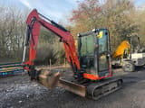 2018 Kubota U27-4 mini excavator, side view