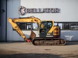 2018 Hyundai HX145LCR crawler excavator, side profile view