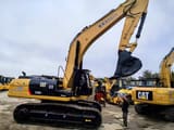 2022 Caterpillar 330D2L crawler excavator, side view