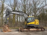 2015 Volvo ECR235DL crawler excavator, side view