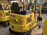 2022 Komatsu PC15MR mini excavator rear view