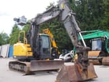 2010 Volvo ECR145D crawler excavator, front three-quarter view