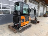 2022 Eurocomach 22SR mini excavator, front three-quarter view