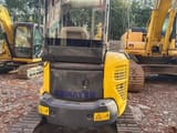 2018 Komatsu PC35 mini excavator rear view