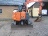 2016 Hitachi 85US mini excavator rear view
