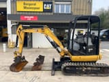 2021 Caterpillar 302.7DCR crawler excavator, side view