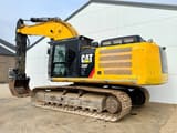 2018 Caterpillar 336FL crawler excavator, side view