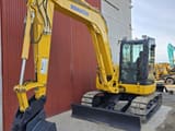 2021 Komatsu PC80MR-5 mini excavator, side view