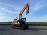 2024 CASE CX 160E crawler excavator, side profile view
