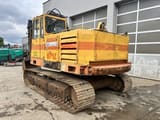 1981 Åkerman H7 LC crawler excavator, rear three-quarter view