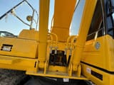 2022 Komatsu PC210-8 crawler excavator boom and cab detail