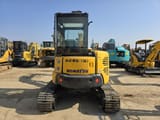 2024 Komatsu PC40 mini excavator rear view