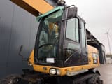 2011 Caterpillar M316D wheel excavator cab view