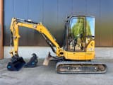 2020 Caterpillar 303.5ECR mini excavator, side view