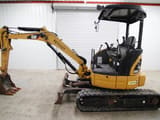 2022 Caterpillar 303C mini excavator, side profile view