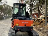 2023 Hitachi ZX50U mini excavator rear view