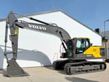2025 Volvo EC210 crawler excavator, side profile view