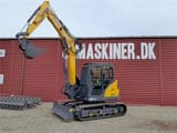 2022 XCMG XE80E crawler excavator, side view