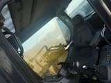 2005 Komatsu PC450LC-7 excavator interior cab view