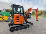2025 Hitachi Zaxis 33U mini excavator, side view