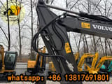 2022 Volvo EC55D mini excavator boom detail