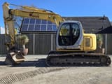 2006 New Holland E135SR-1E crawler excavator, side view