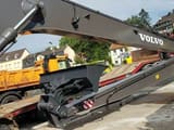 2013 Volvo EC250DNL crawler excavator long-reach boom detail