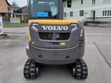2017 Volvo EC35D mini excavator, rear view