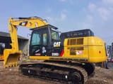 2020 Caterpillar 330D2 crawler excavator, side profile view