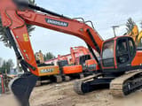 2022 Doosan DX225LC-9C crawler excavator, side view