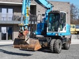 2013 Komatsu PW160-8 wheel excavator front view