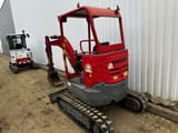 2017 Volvo ECR25D mini excavator rear view