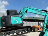 2021 Kobelco SK135SR crawler excavator side view