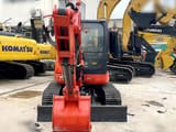 2021 Kubota U55-5 mini excavator, front view