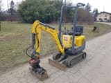 2017 Wacker Neuson 803 mini excavator, side view