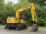 2011 Komatsu PW148 wheel excavator side view