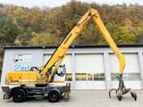 2011 Liebherr A934C material handler side view