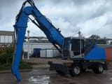 2008 Fuchs MHL340D FQC material handler, side view