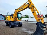2016 Komatsu PW160-8 wheel excavator, side view