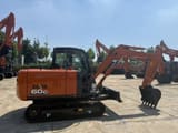 2025 Hitachi Zaxis 60c mini excavator, side view