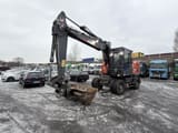 2021 Atlas 190W wheel excavator, front three-quarter view