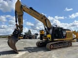 2018 Caterpillar 330F crawler excavator, side view