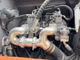 2018 Hitachi ZX350LC crawler excavator hydraulic pump compartment view