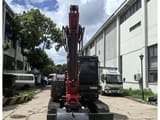2025 Yanmar VIO85 mini excavator, front view