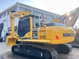 2023 Komatsu PC220 crawler excavator, rear three-quarter view