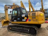 2008 Caterpillar 320D2 crawler excavator, side view